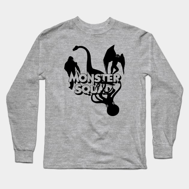 Cryptids Monster Squad Long Sleeve T-Shirt by ThePortalist
